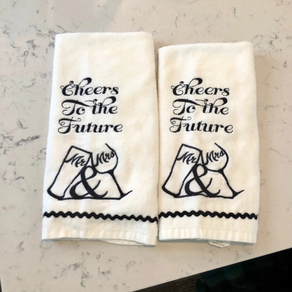 Mr & Mrs Dish Towels